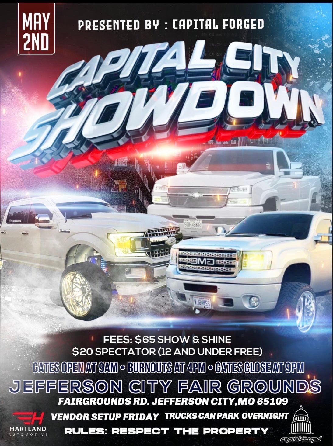 Showdown Rules Rules Regulations and Info – Capital City Showdown